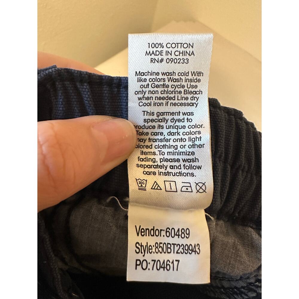 PacSun navy utility cargo pants NWT Size XS - Picture 9 of 9